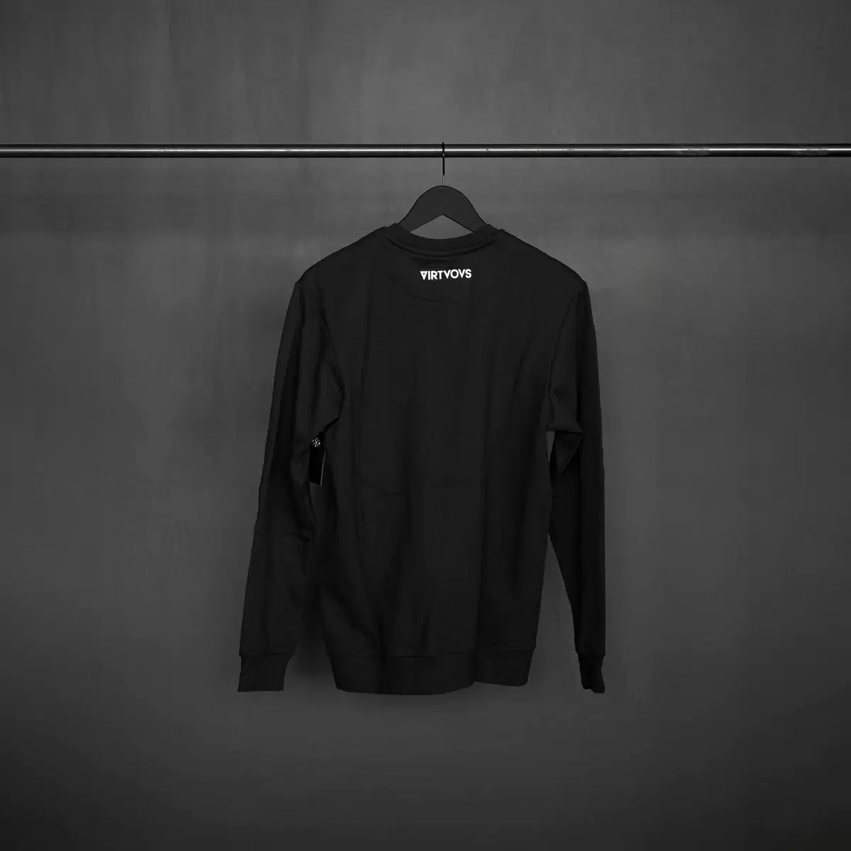 VRTS Sweatshirt Crew Black Size S #1