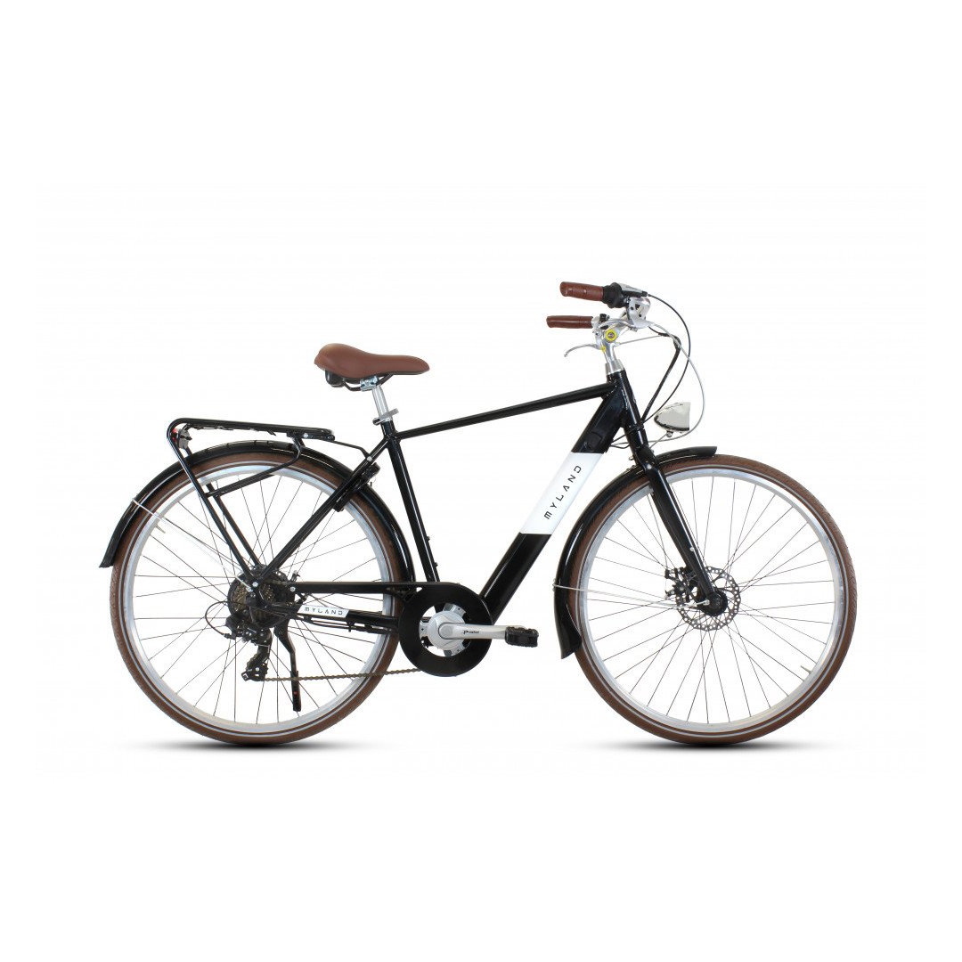 Rudy E-Bike City 28'' 7v 370wh Nero Taglia L