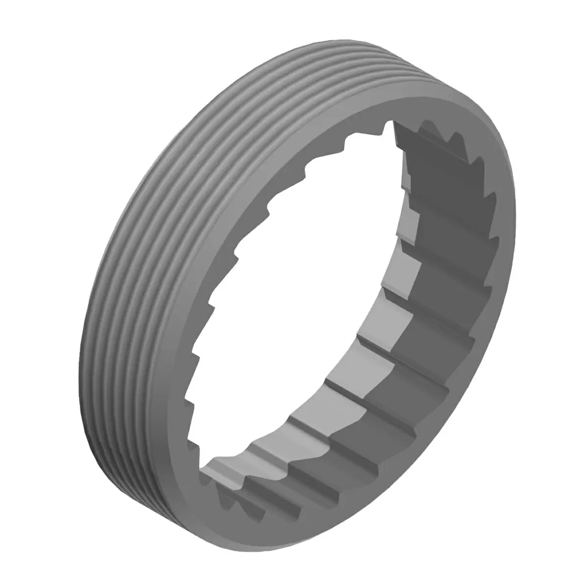Toothed ring nut M35x1 Hybrid for 370 hubs H1900 wheels - image