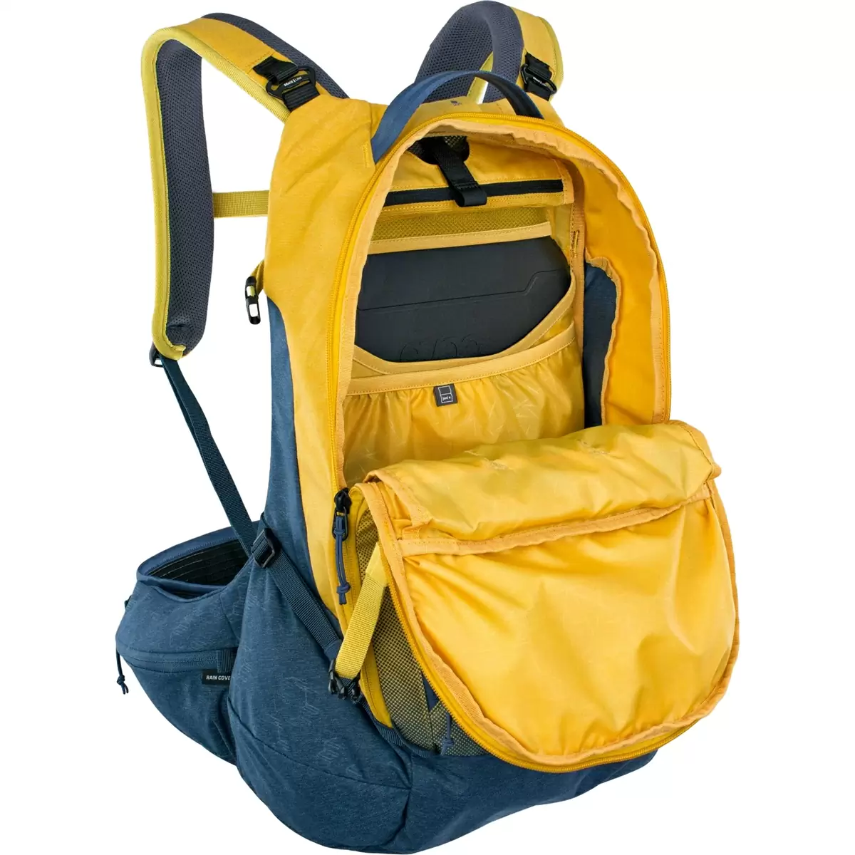 Trail Pro Backpack 26 liters Curry – Denim with Back Protector size S/M #1