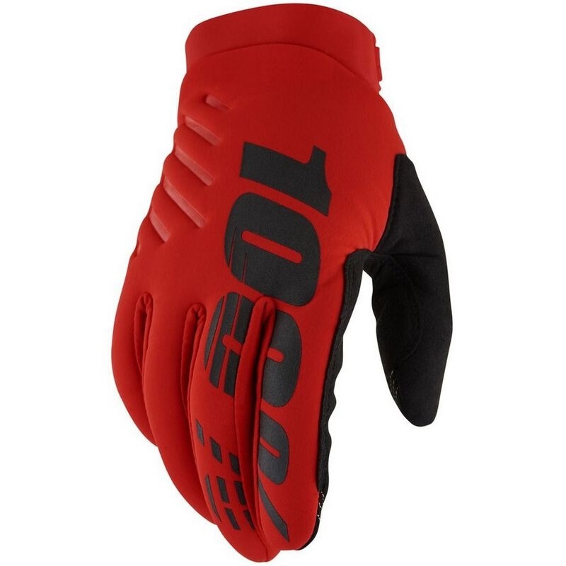 Winter Gloves Brisker Red/Black Size S