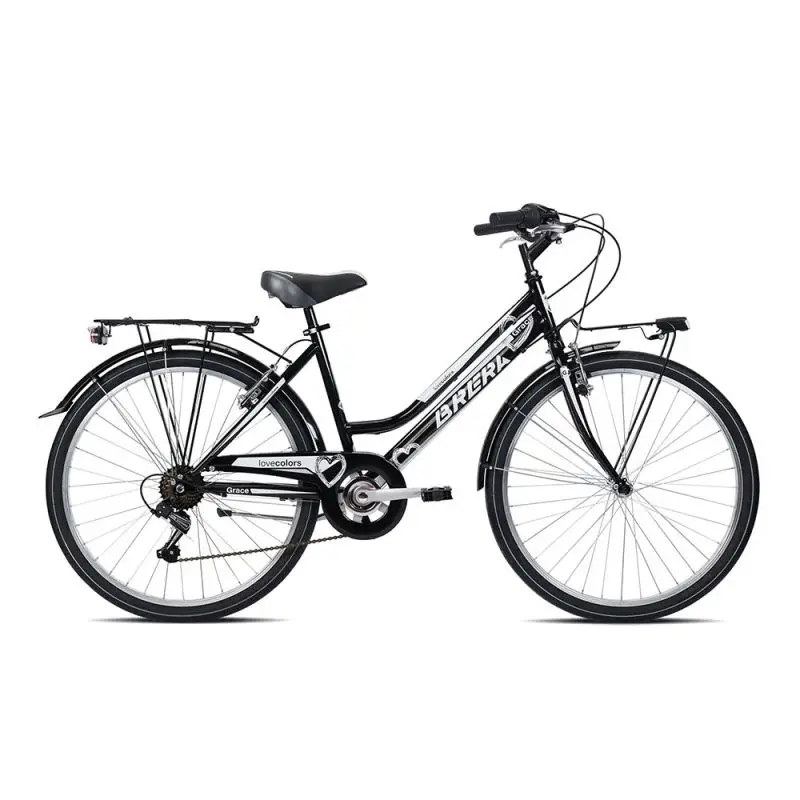 Bicicleta Menina 9-11 Anos Grace 24'' 7v Preto - image