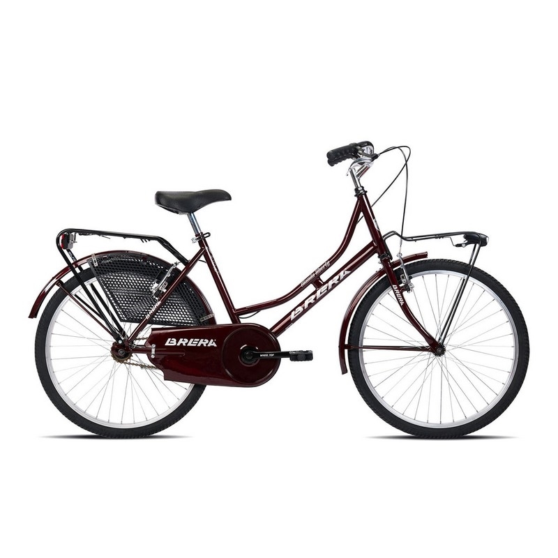 Bicicleta City Bike Lisboa 26'' 1v Mulher Bordeaux Tamanho Único