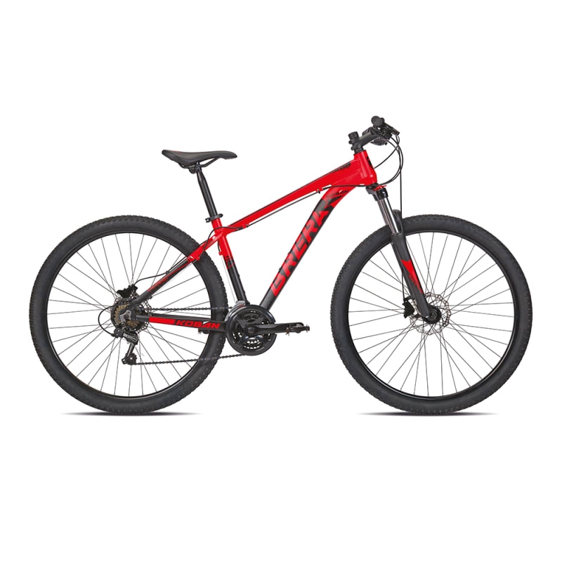 Koban Kids MTB Bike 27.5'' 3x7 Speed Red/Black Size S