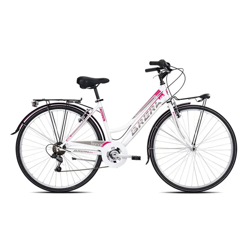 Bici City Trendy 28'' 7v Mujer Blanco/Fucsia Talla S - image
