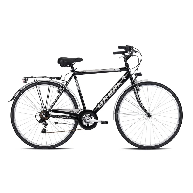 Bici City Trendy 28'' 7v Hombre Negro/Plata Talla M