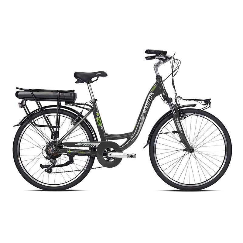 Vélo Électrique Urbain City Broadway Femme 26'' 7v 504Wh Brushless Anthracite Taille Unique