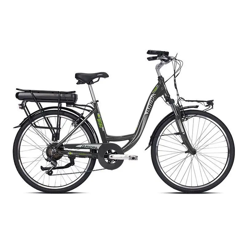 Vélo Électrique Urbain City Broadway Femme 26'' 7v 504Wh Brushless Anthracite Taille Unique - image