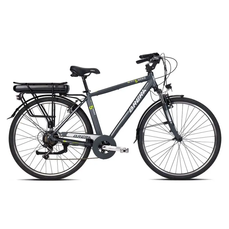 Bicicleta E-Urban City 5th Avenue Homem 28'' 7v 504Wh Brushless Antracito Tamanho L - image