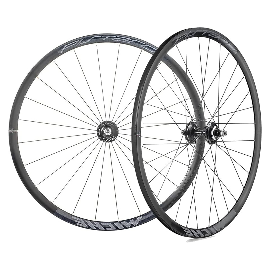 Paire de roues pistard WR Tubolare Pista, Noir