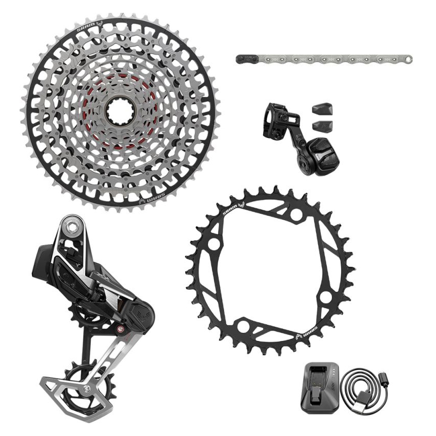 XX T-Type Eagle AXS EMTB 104mm 36t 10-52t complete ebike groupset