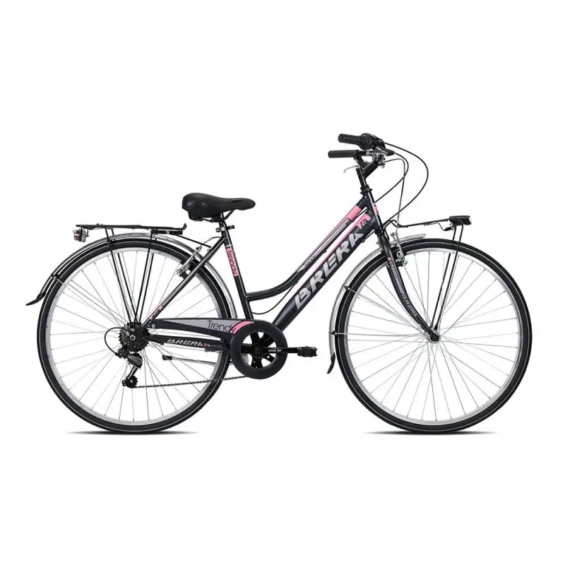 Bici City Trendy 28'' 7v Mujer Antracita/Rosa Talla S - image
