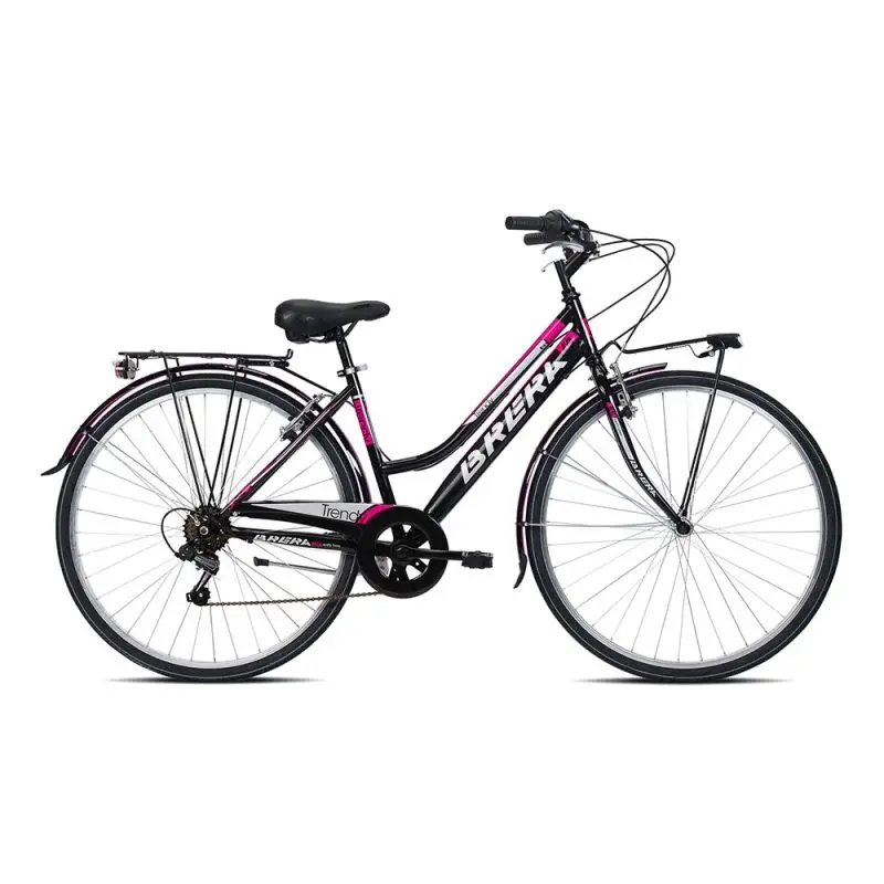 Bici City Trendy 28'' 7v Mujer Negro/Fucsia Talla S - image