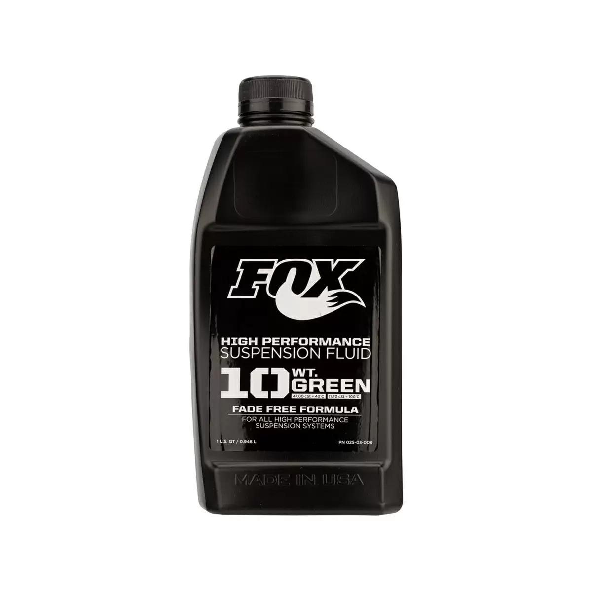 Suspension Fluid oil for shock absorbers and forks 10 WT Green 1lt - image