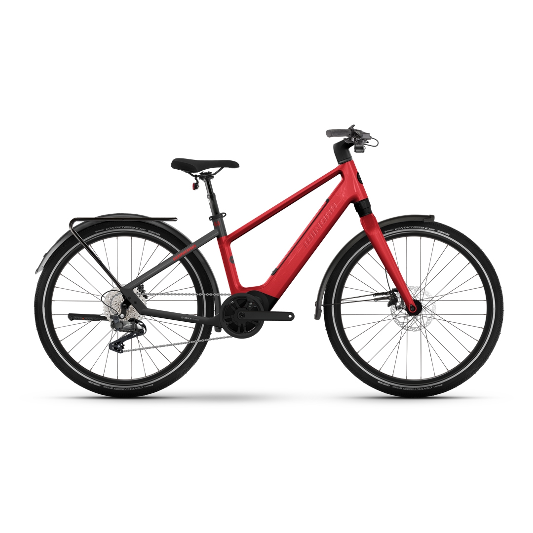 iRide Pure X10 High 27.5'' 10v 400Wh Bosch Performance Line SX Rouge/Noir 2024 Taille S