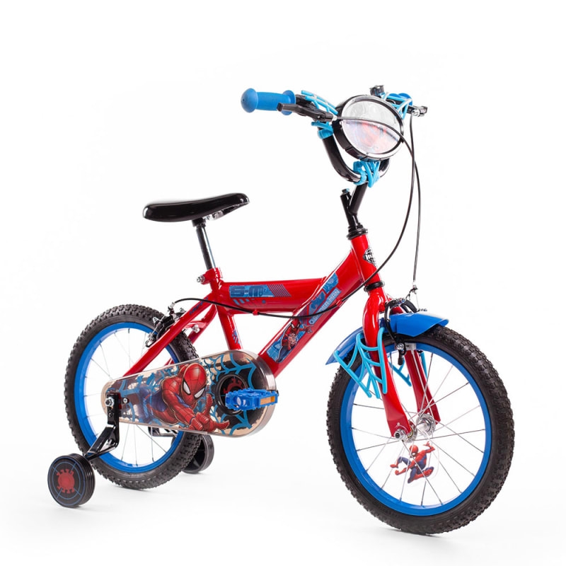Bicicleta Criança 5-7 Anos 16'' 1v Disney Homem-Aranha Esfera 1v Vermelho/Azul
