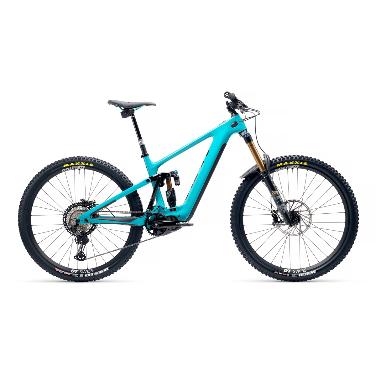 160E T1 29'' 170mm 12s 630Wh Shimano EP8 Turquoise Size S