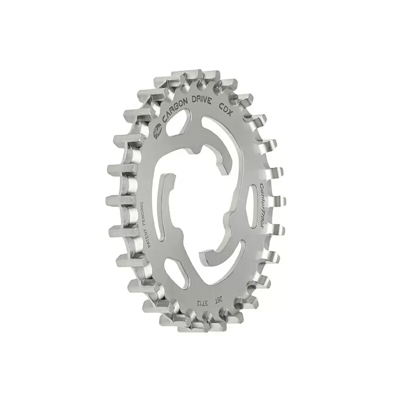 Cinto de roda dentada traseira CDX 24T linha 45,5 mm para Alfine 8/11v / Nexus 7/8v / Sturmey Archer - image