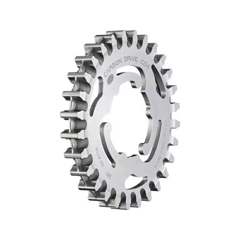 Courroie de pignon arrière CDX 28T Line 45.5mm pour Shimano Nexus 5 Mech et Unified - image