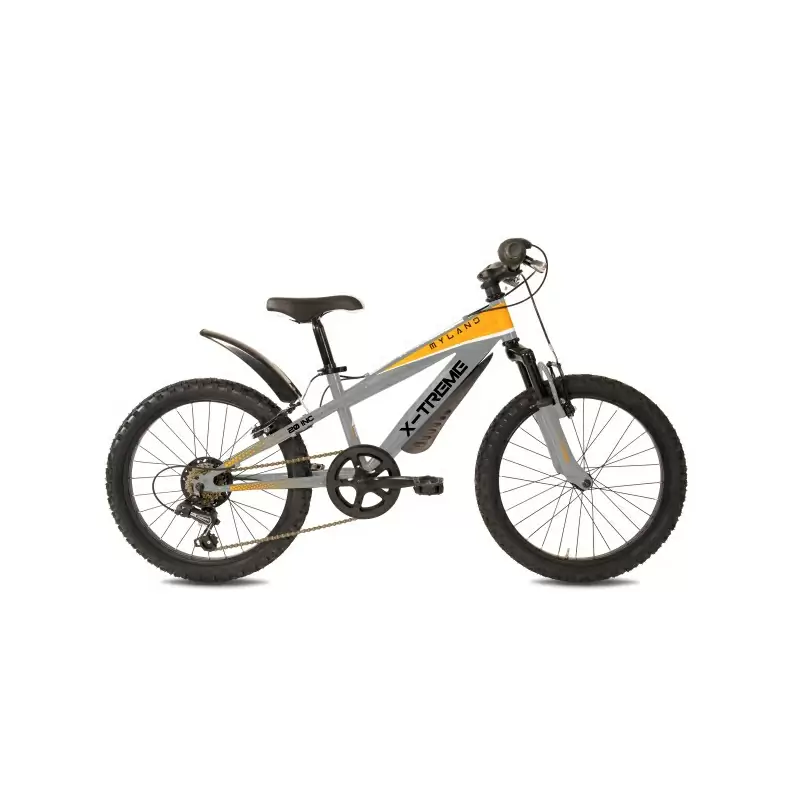 Vélo VTT X-Treme 20 20'' 6V V-Brake Aluminium Gris Taille 20 - image