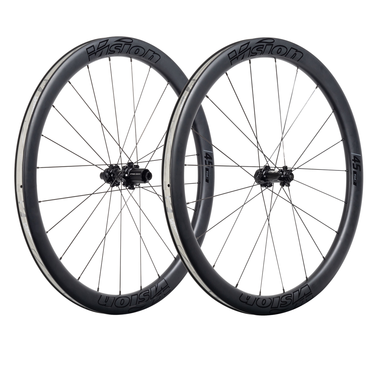 SC45 Juego de ruedas con freno de disco Clincher Tubeless Ready Center Lock Cuerpo Shimano de 11 vel