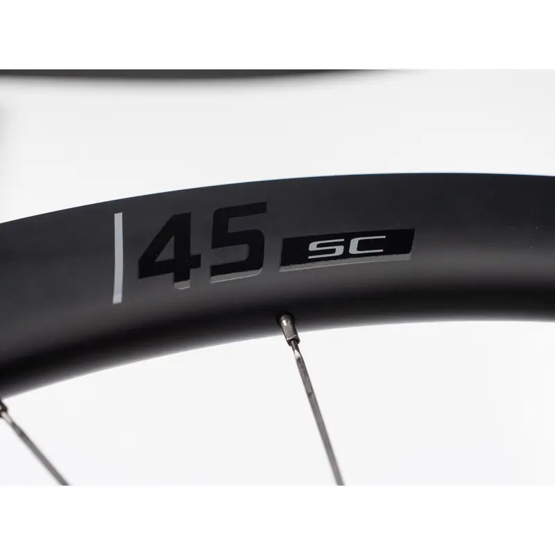 SC45 Juego de ruedas con freno de disco Clincher Tubeless Ready Center Lock Cuerpo Shimano de 11 vel #4