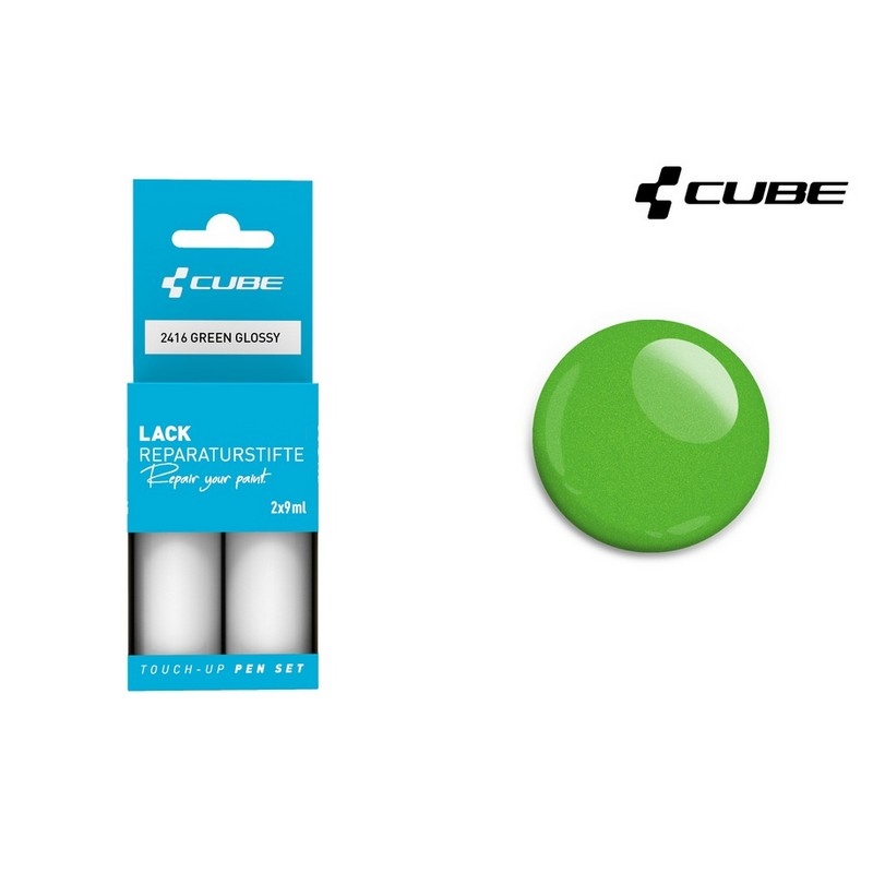 Caneta para retoquear tinta verde brilhante 2416