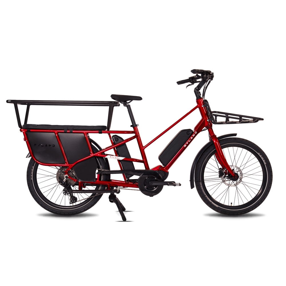 Ohana E-Cargo Bike Unisex 20'' 9V Alluminio Rosso Taglia Unica