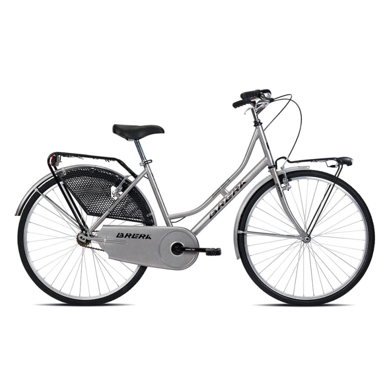 City Bike Lissabon 24'' 1 Gang Damen Silber Einheitsgröße
