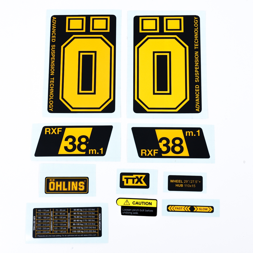 RXF38 M.1 Kit d'adhésif Kit Fernella jaune
