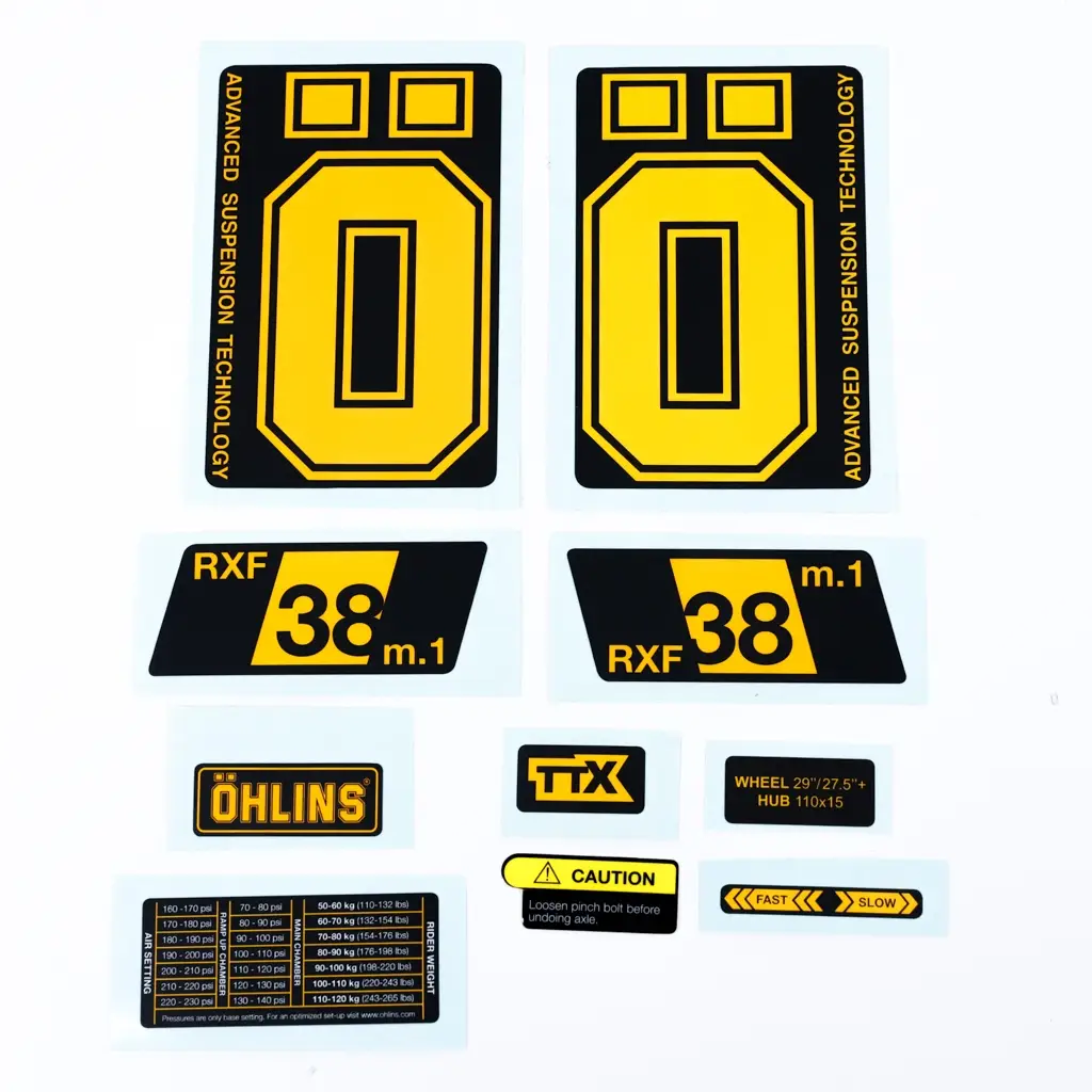 RXF38 M.1 Kit d'adhésif Kit Fernella jaune - image