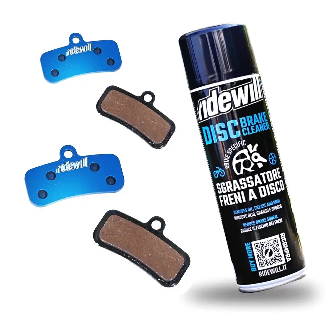 Kit de limpeza de pastilhas e sistema para freios de 4 pistões Shimano XT/XTR/Saint/Zee E-bike Ready - image