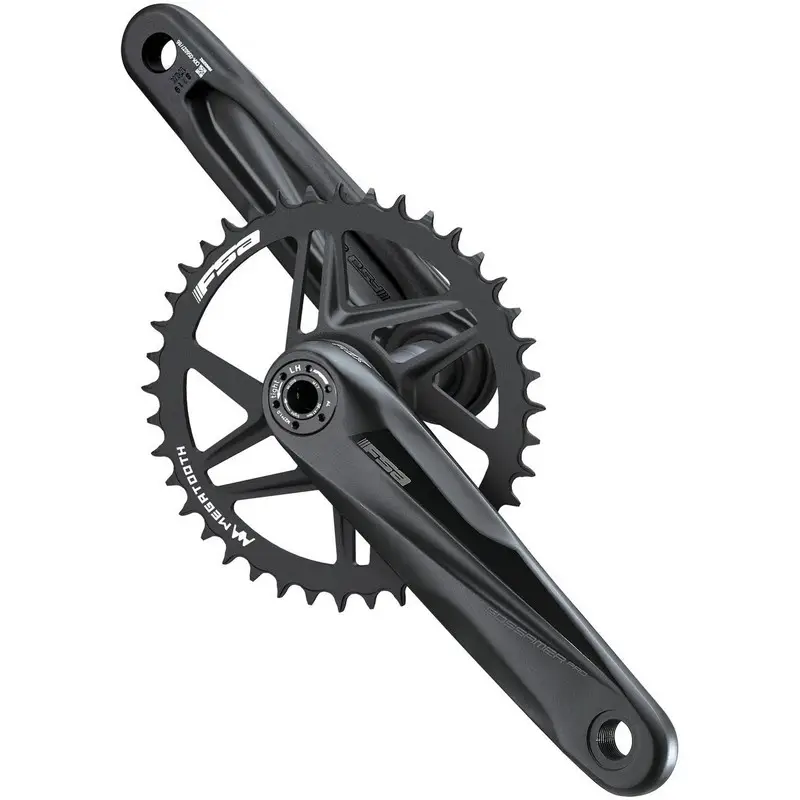 Guarnitura GOSSAMER AGX+ Direct Mount MegaEXO24 1x40t 165mm Shimano 12v Nero - image