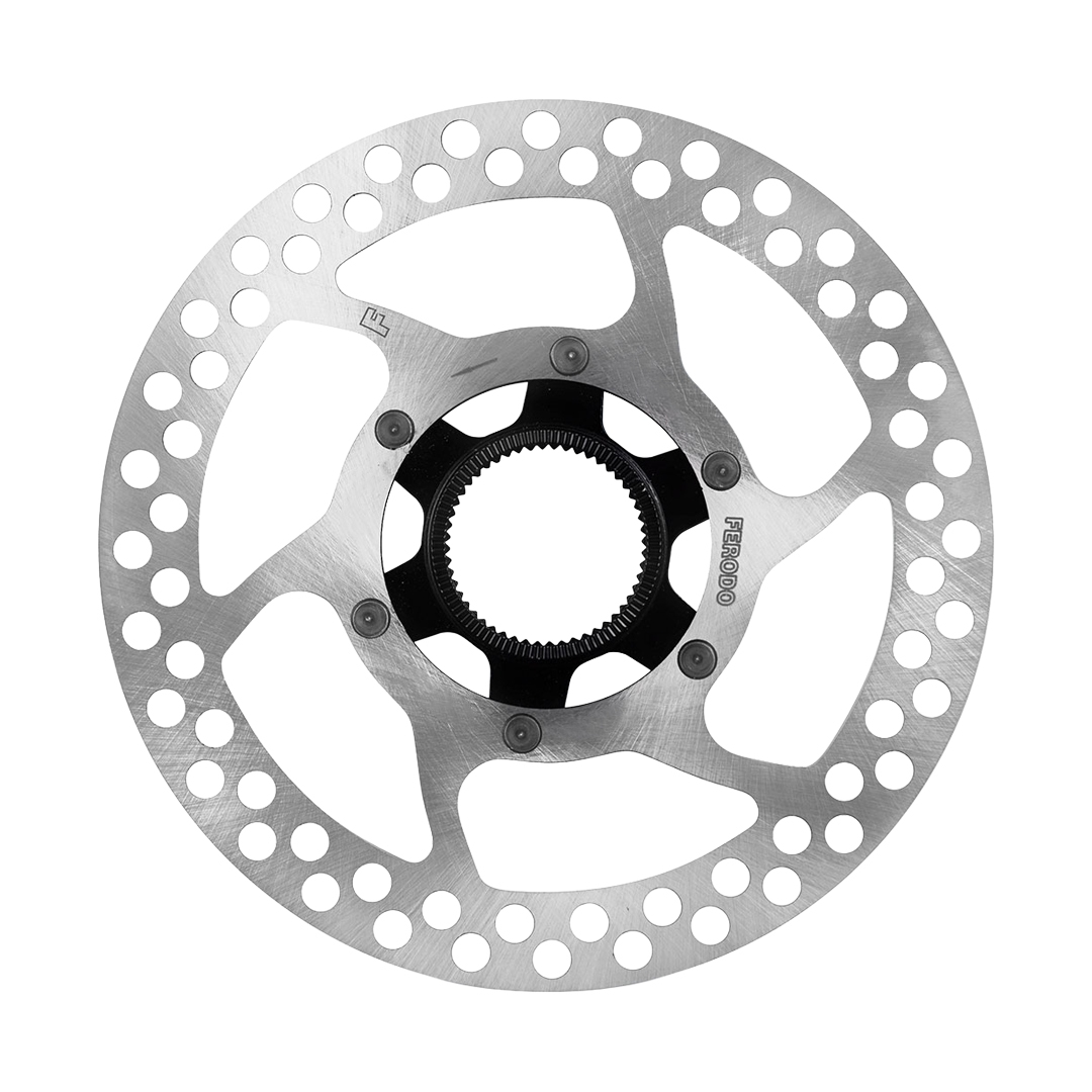 Center Lock RUNDE Scheibe DICKE 1,8 MM ohne Ring 140 mm Silber