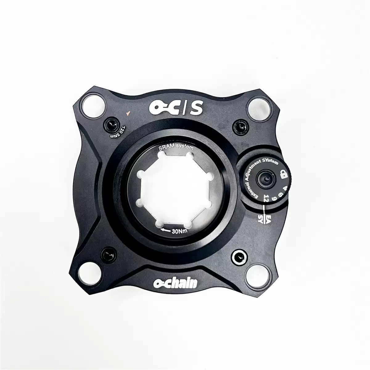 Spider Attivo S - Easy System Con Regolazione Direct Mount per ebike Brose / Sram Nero - image