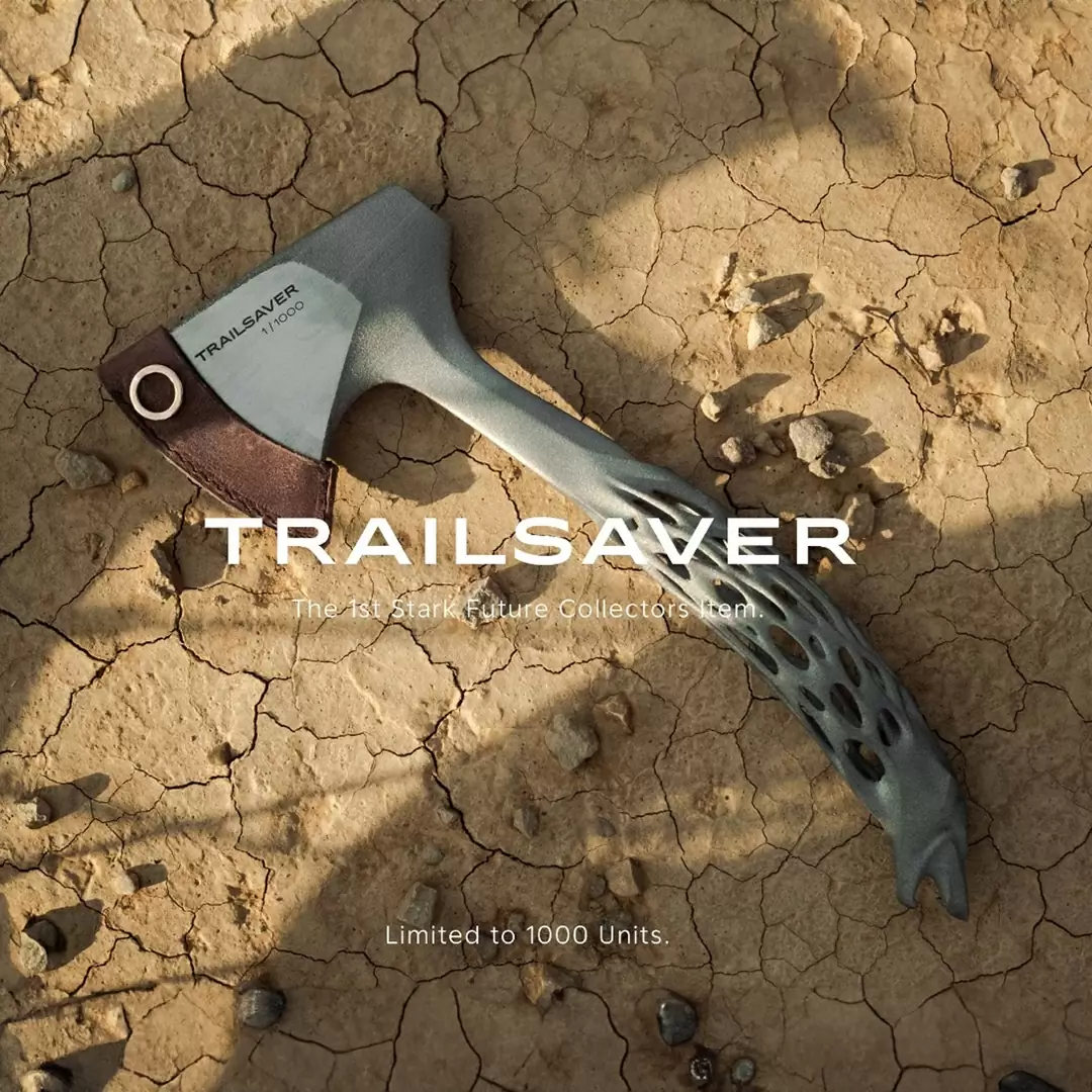 Trailsaver axe ascia in titanio edizione limitata 1000 pz - image