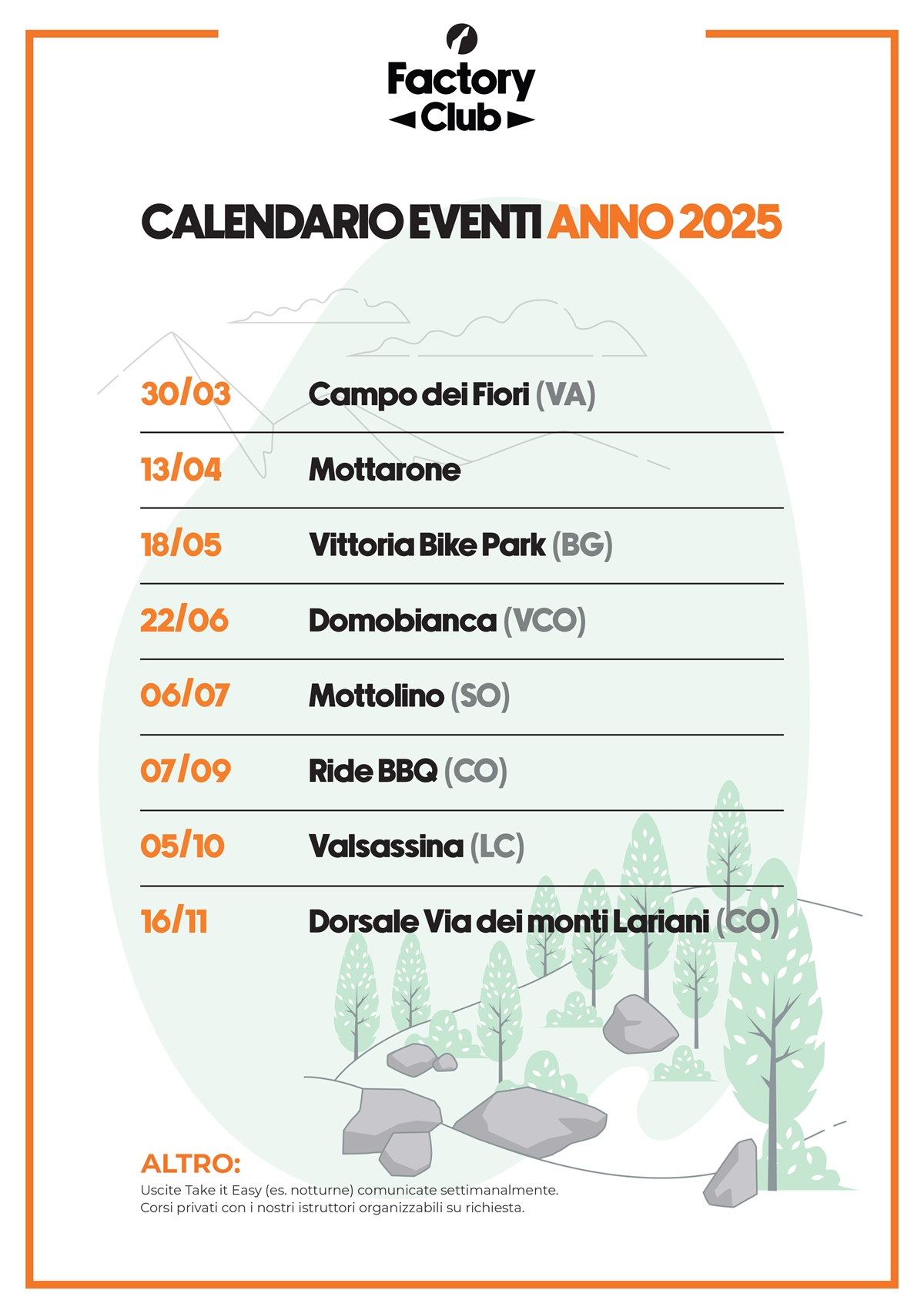 Calendario RFC 2025