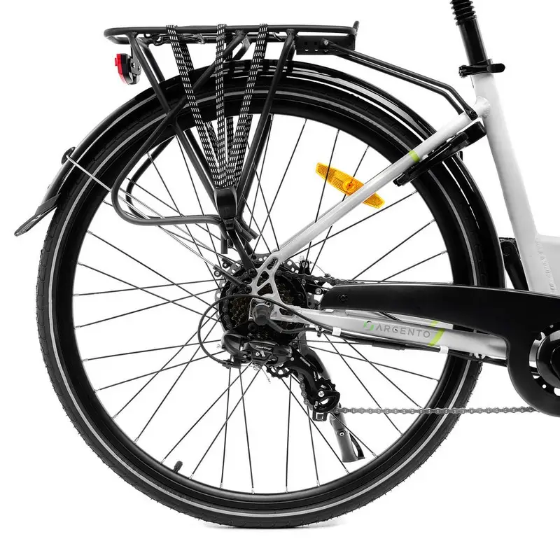 Omega 28'' 7v Bafang 374wh White One Size #7