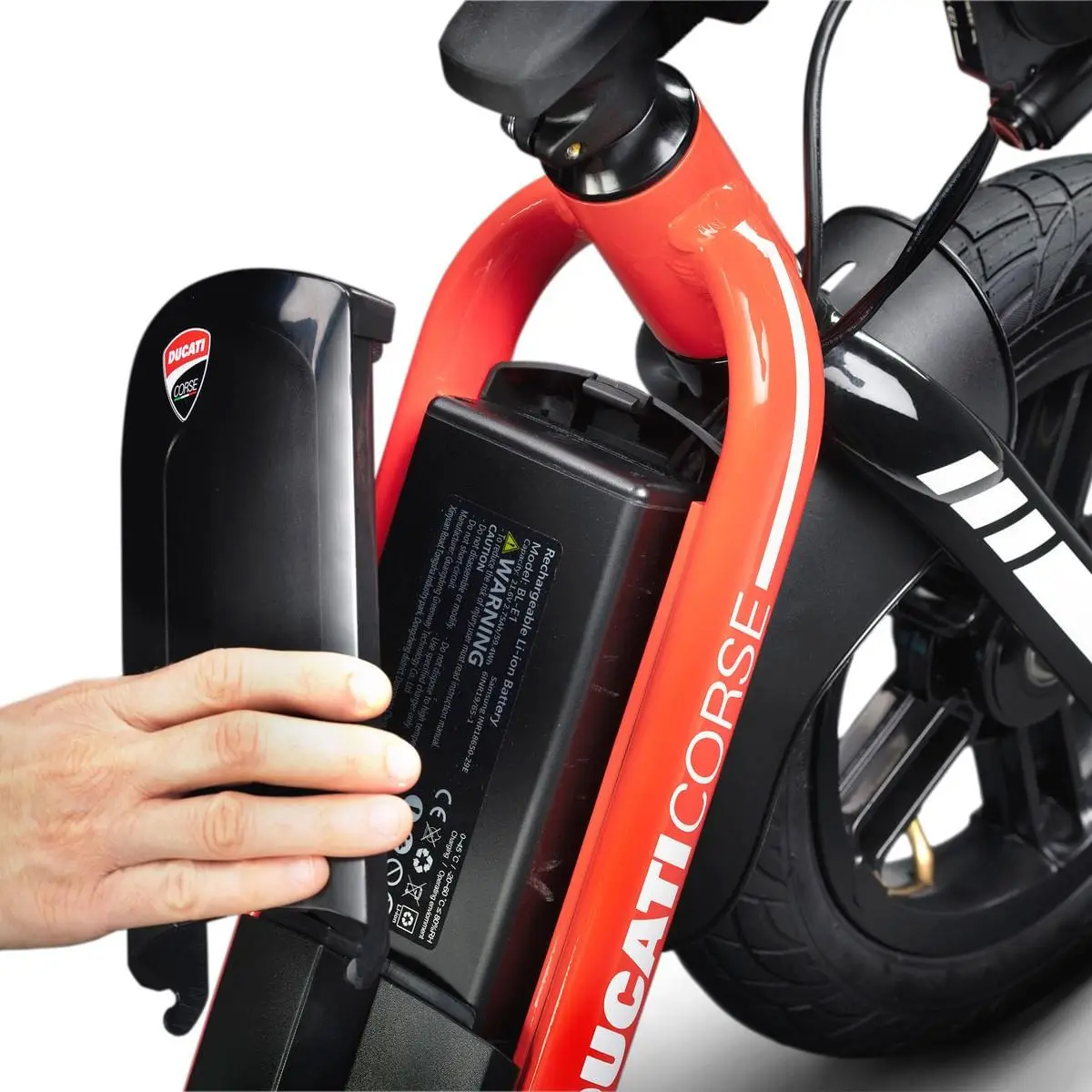 E-moto Bébé Pédagogique 12'' 59wh Rouge #7
