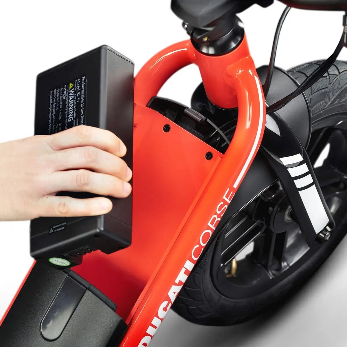 E-moto Bébé Pédagogique 12'' 59wh Rouge #8