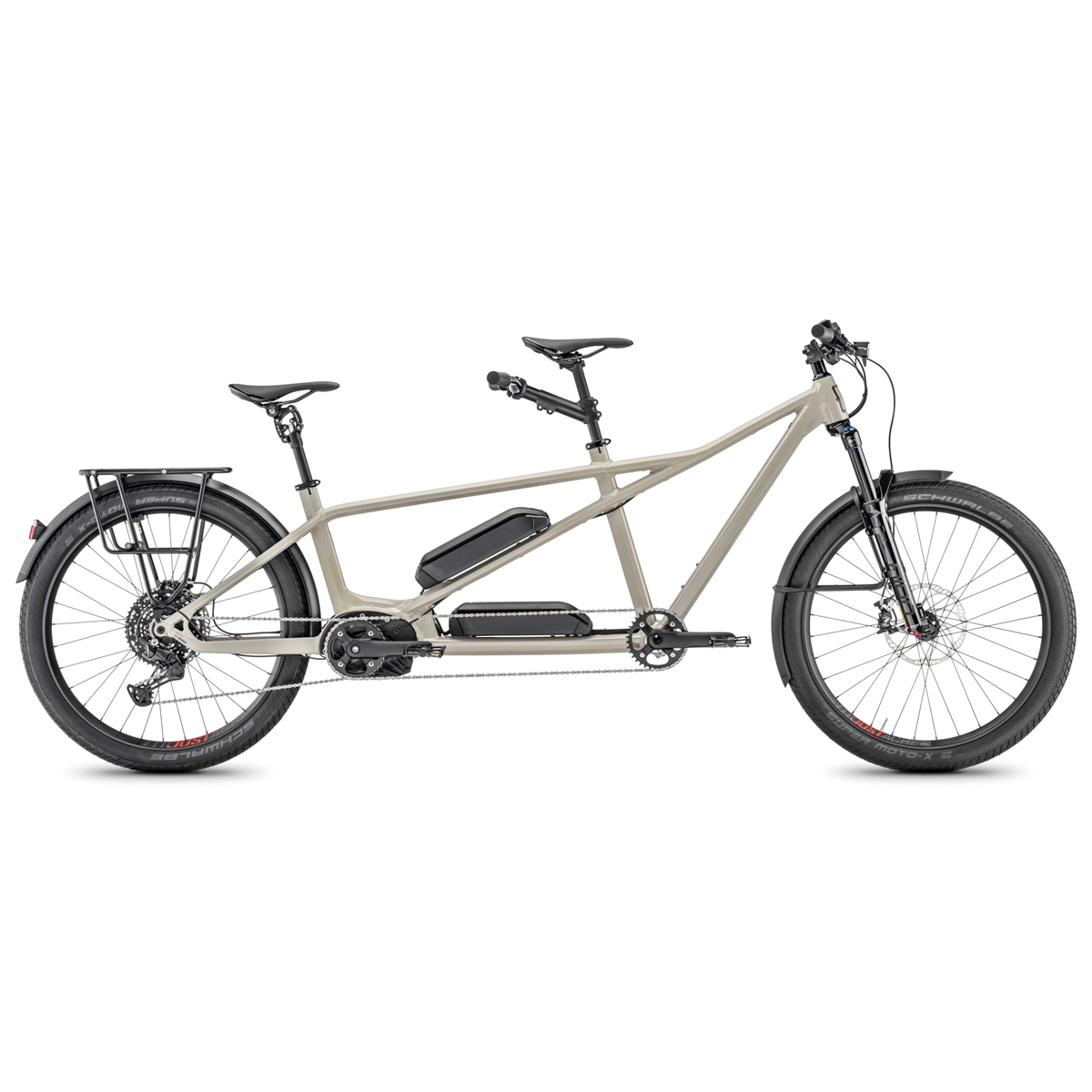 Tandem E-bike Samedi 27 X2 TRK 27.5 140mm 11v 545+545Wh Bosch Performance Line CX Smart Size M/L