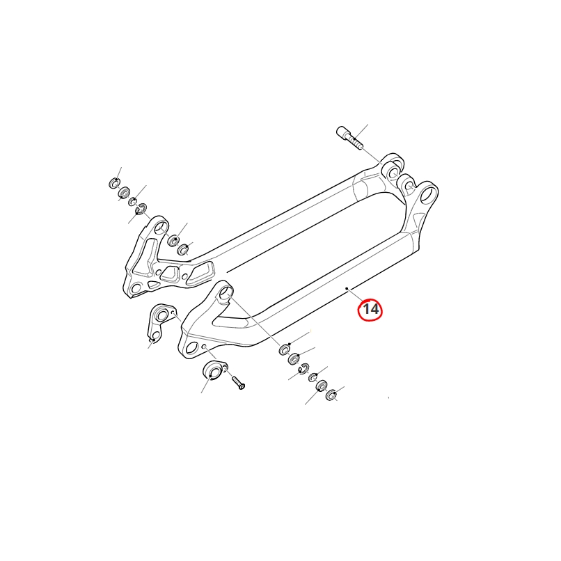 Carro inferiore per Integra XF1 140 - 150 - 160 - 180