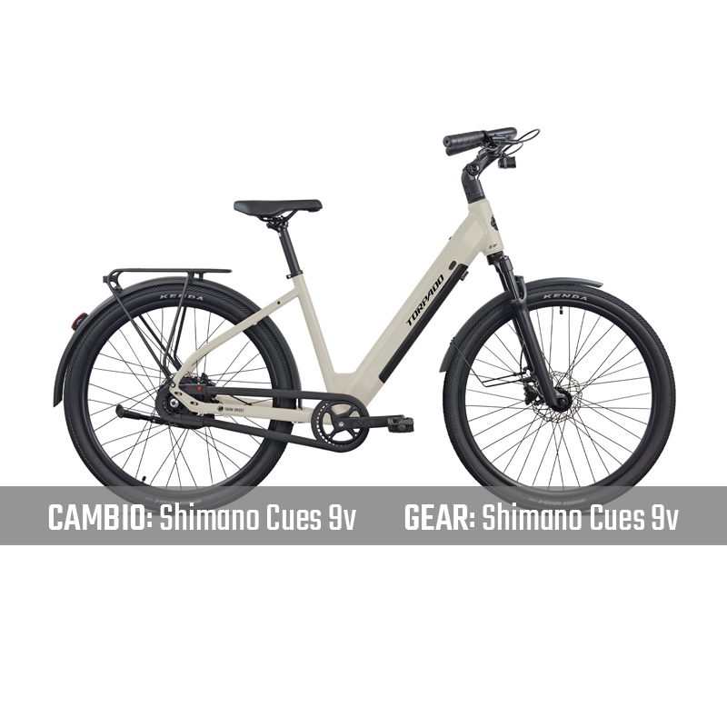 Dea RM T275 27.5'' 9v 630Wh Bafang Motor Trasero Beige Talla M