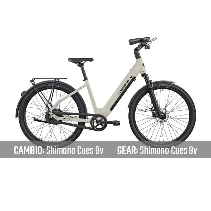 Dea RM T275 27.5'' 9v 630Wh Bafang Motor Trasero Beige Talla M - image