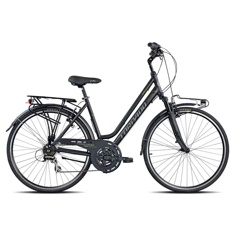 City Navigator Damen 700 Shimano 6v Schwarz Größe S - image