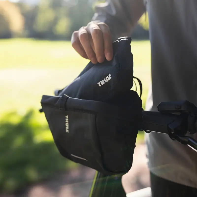 Borsa manubrio Chasm Handelbar Bag 2l black #4