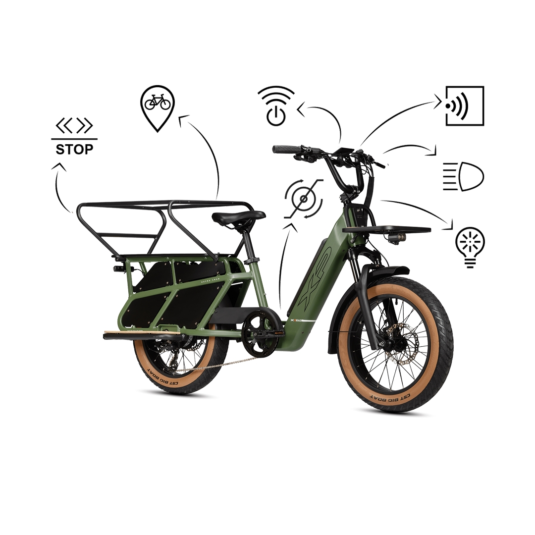 X-LOAD 2.0 20'' 7v 960Wh XP Motor Traseiro Verde Tamanho Único