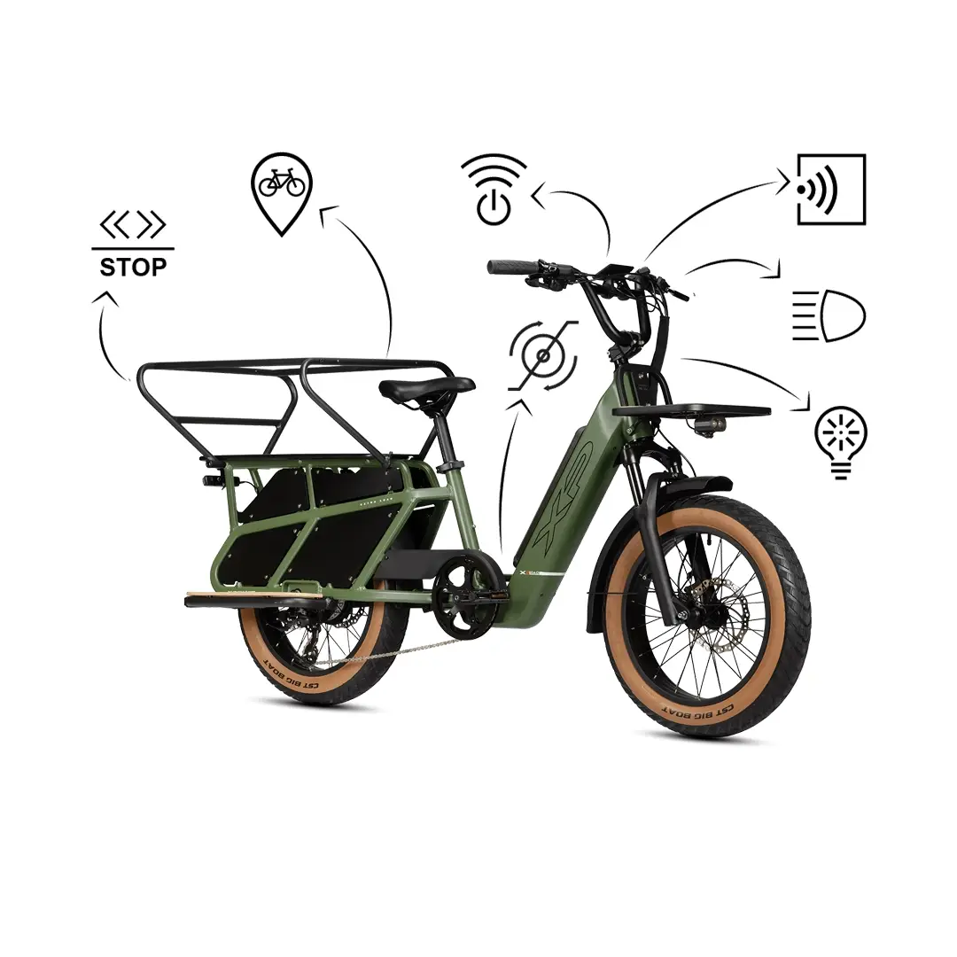 X-LOAD 2.0 20'' 7v 960Wh XP Motor Traseiro Verde Tamanho Único - image