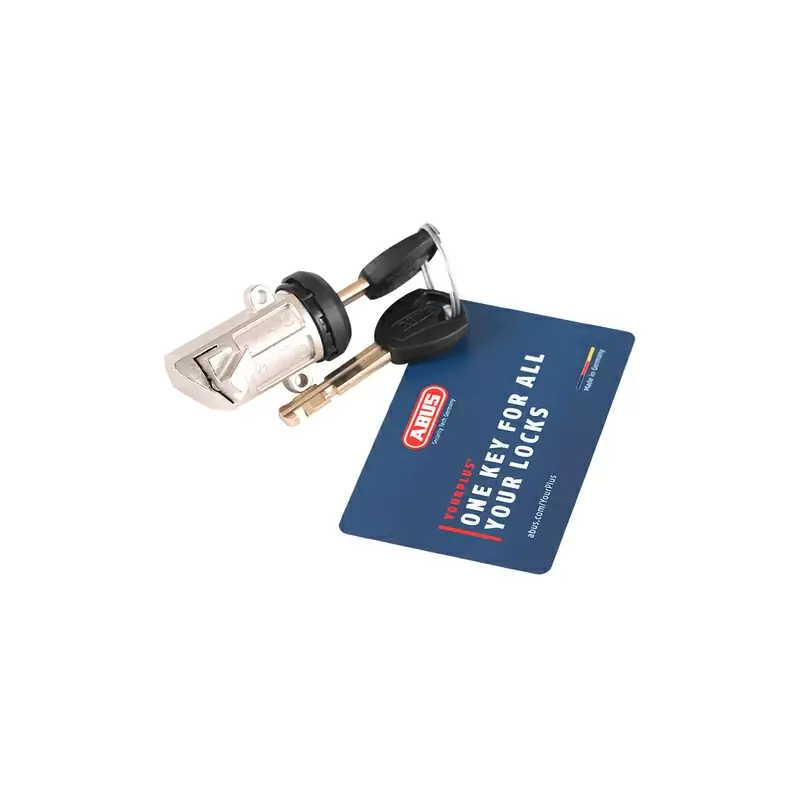 Locking cylinder for Bosch integrated battery on Cube models Abus Loc