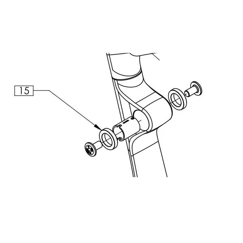 Parafusos e rolamentos do amortecedor de ligação para AMS Hybrid ONE 44 - image